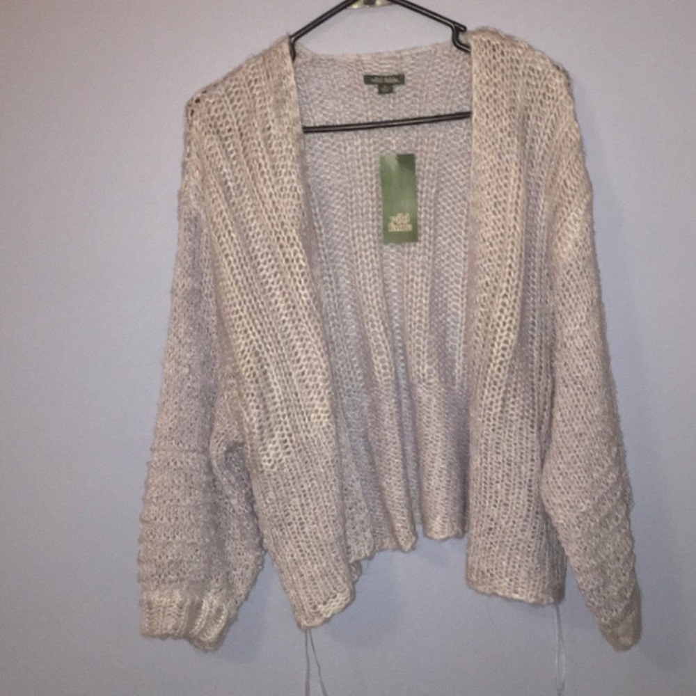 Lilac Shawl Cardigan